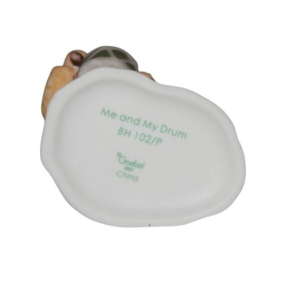 Goebel Hummel "Me and My Drum" Porcelain Figurine Original Box COA - Picture 7 of 8